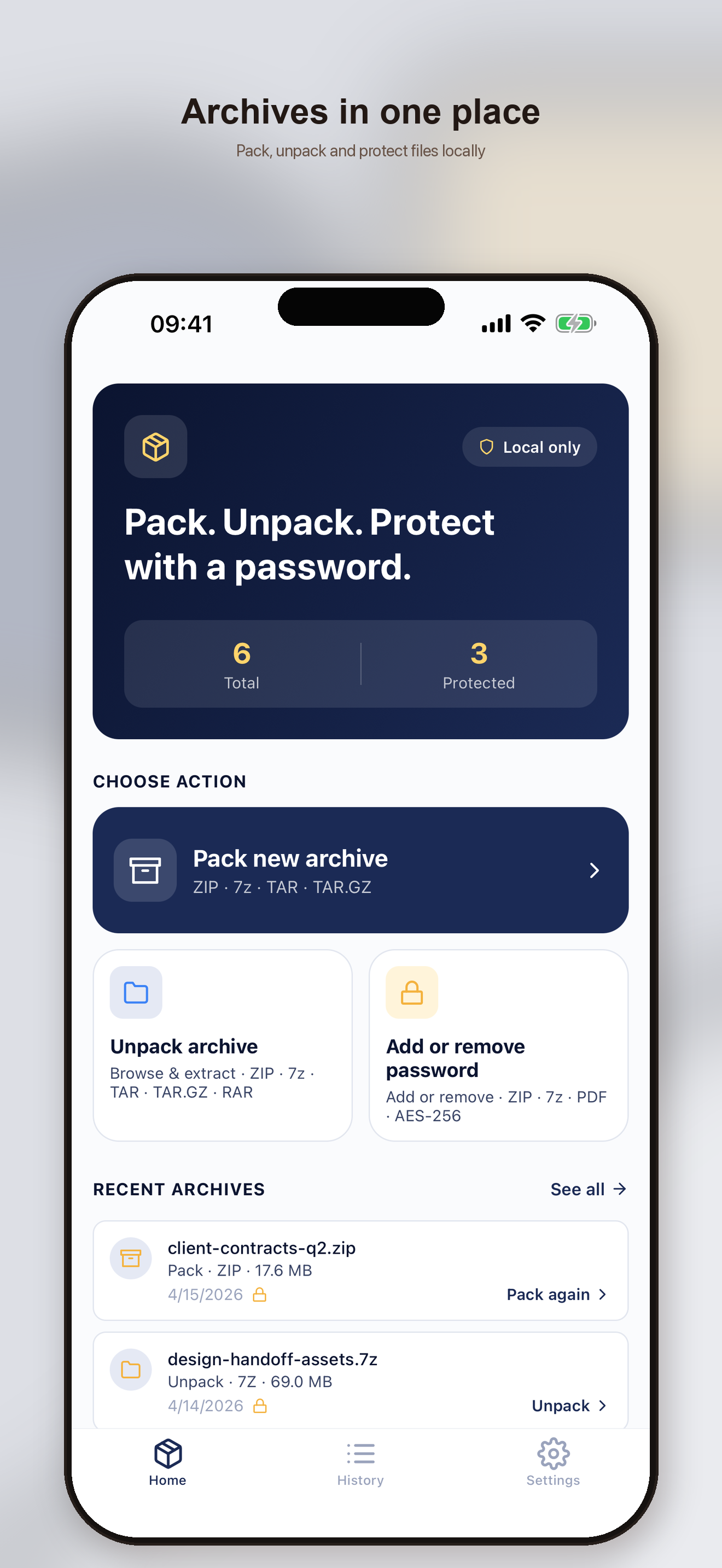 Archivr — screenshot 1
