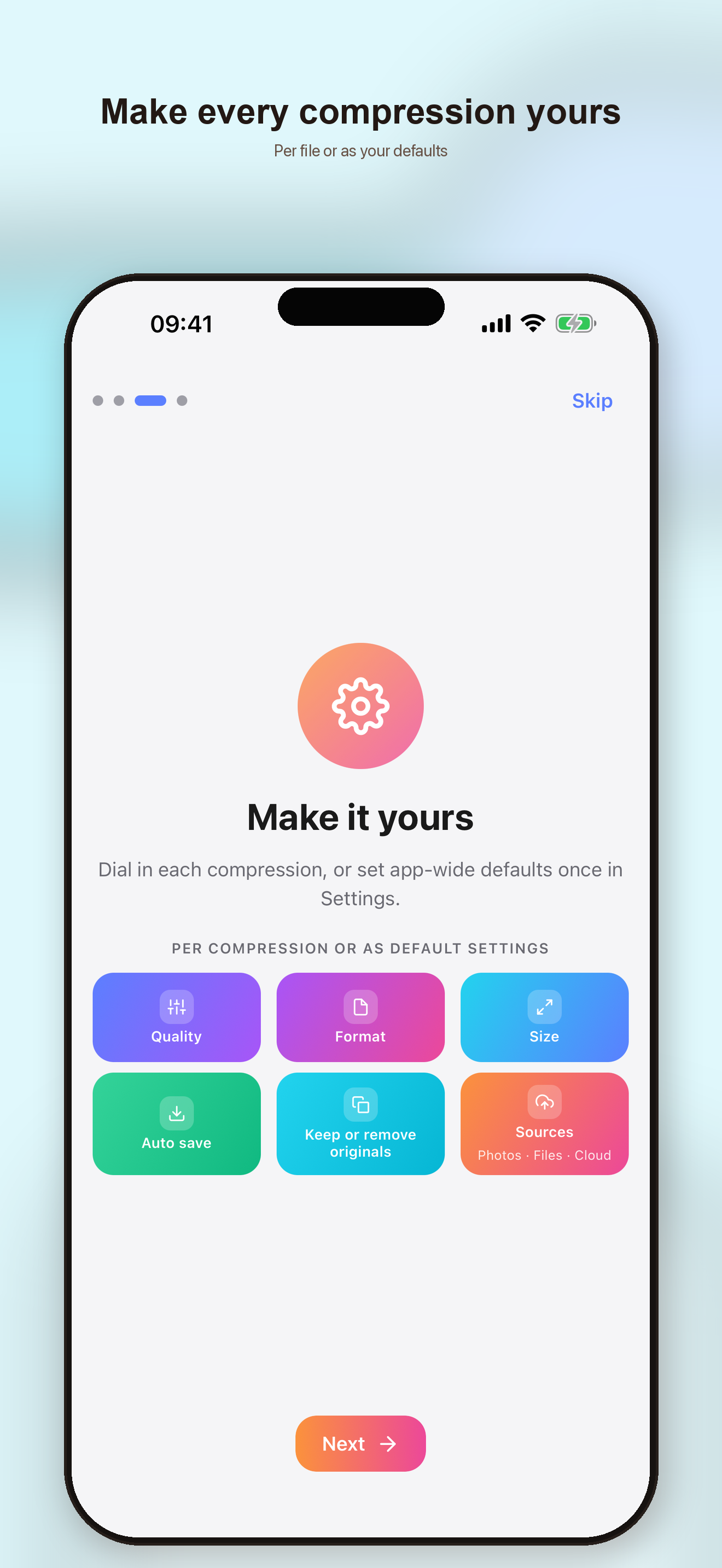 Compresser — screenshot 2