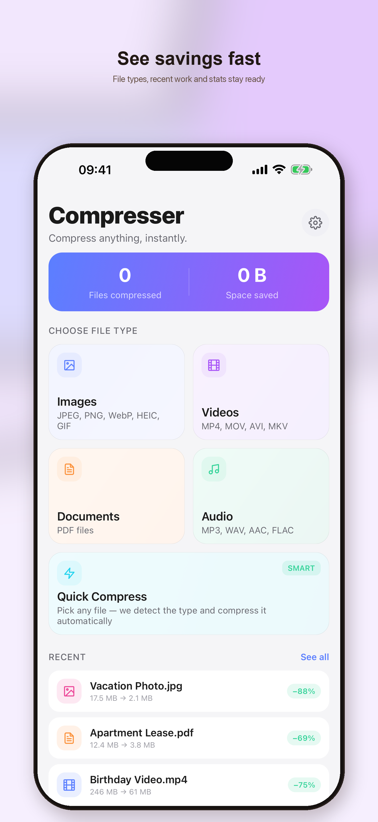 Compresser — screenshot 3