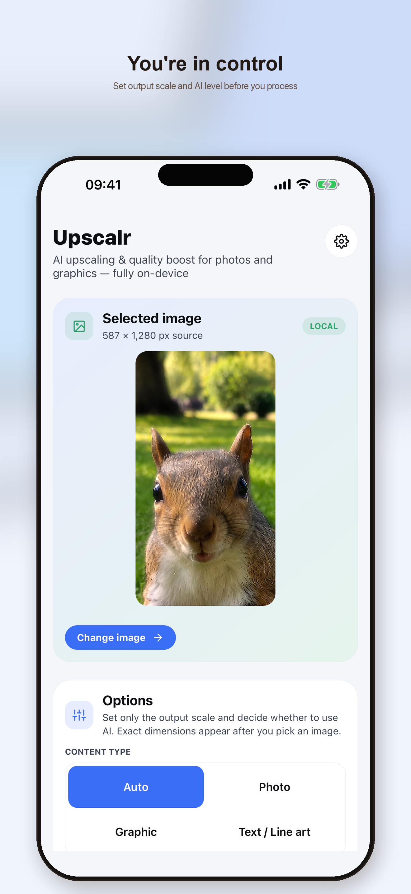 Upscalr — screenshot 3
