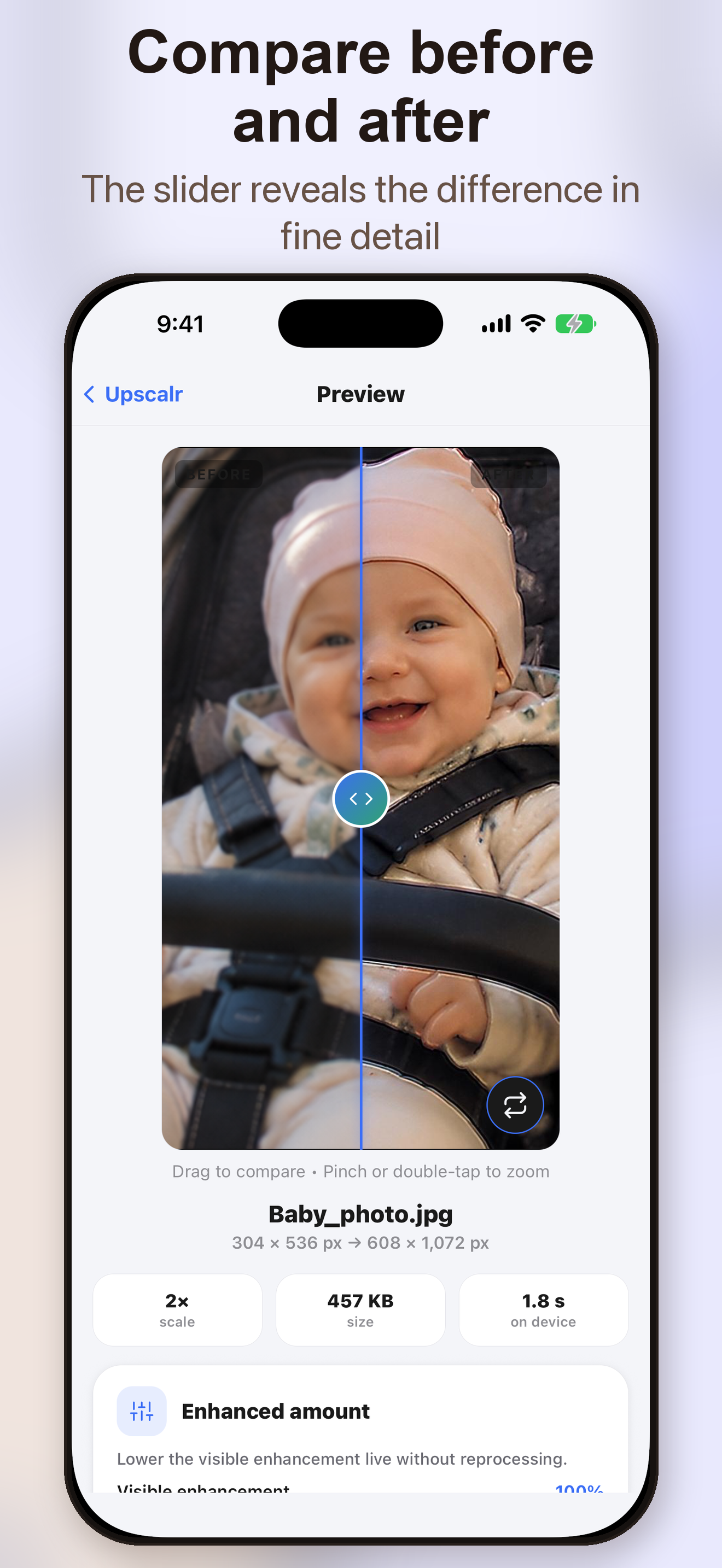Upscalr — screenshot 2